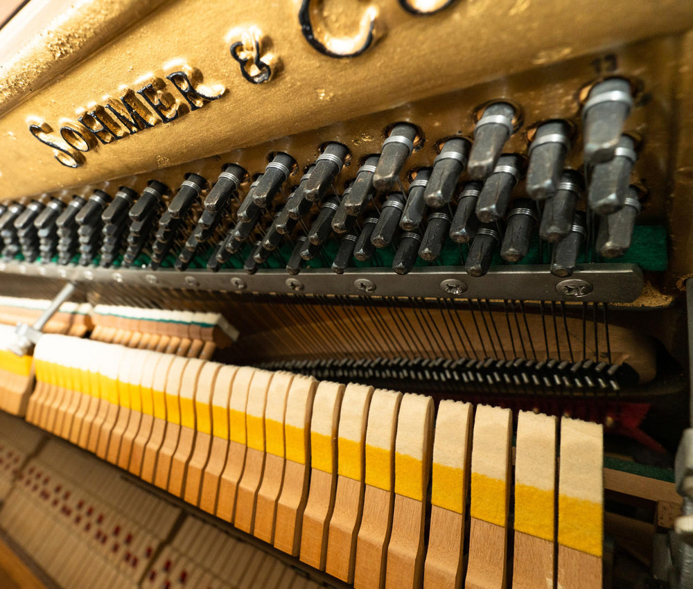 Sohmer Co 41 45S Upright Piano Mahogany SN: 165762