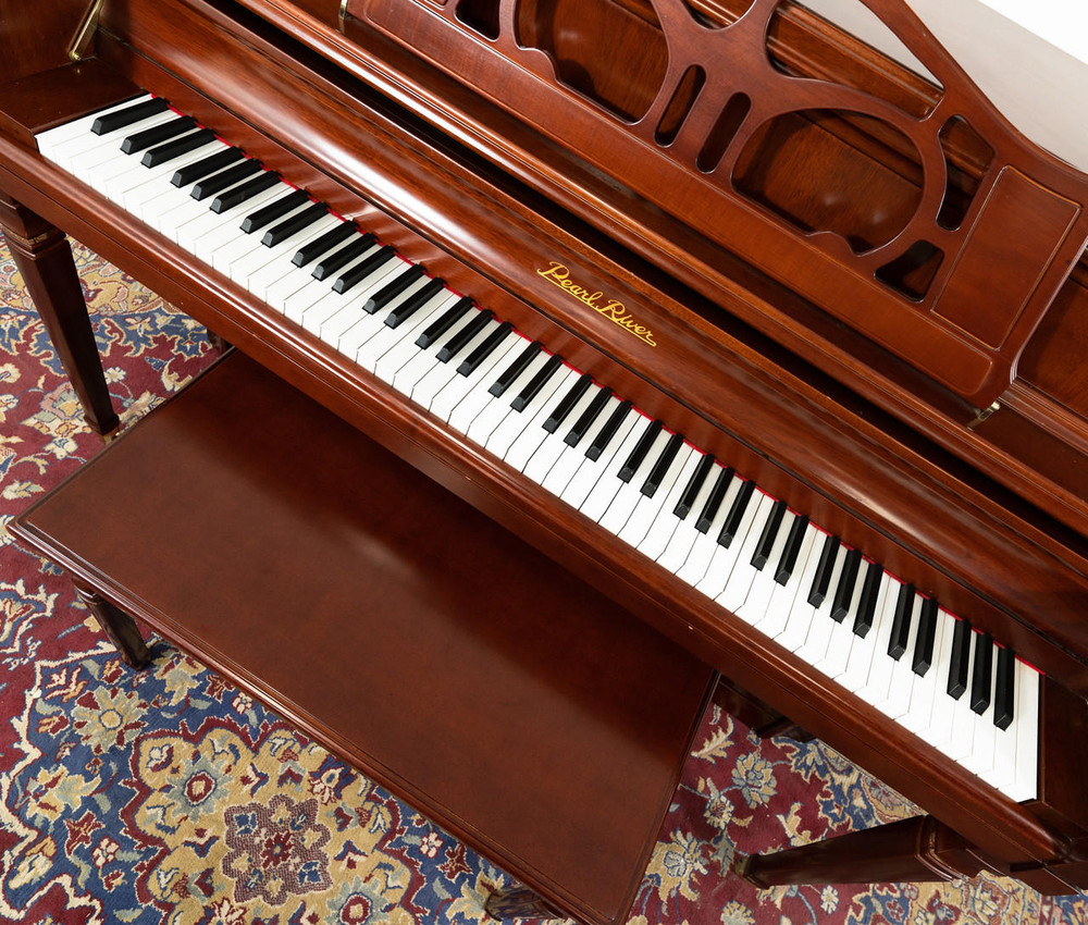 Pearl River 45 UP110P5 Upright Piano Mahogany SN: 783638