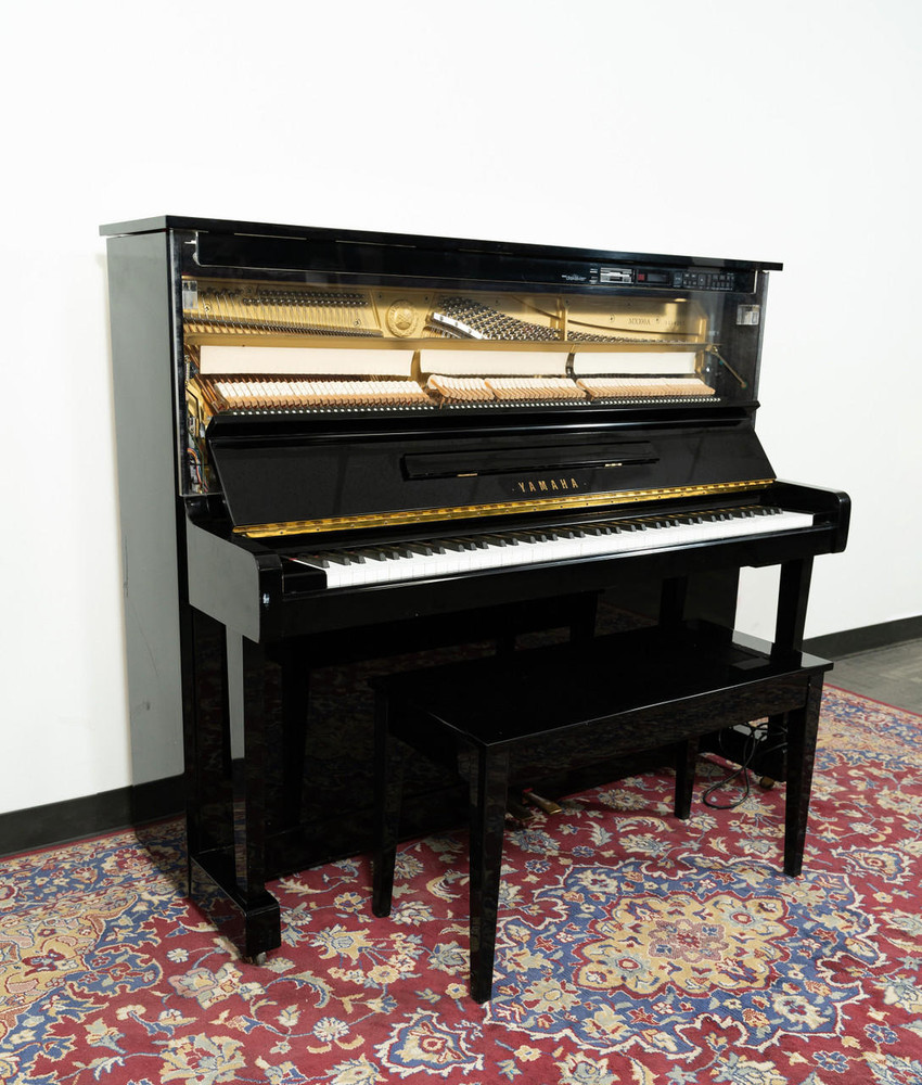 Yamaha 48 MX100A Upright Piano Polished Ebony SN: 4484285