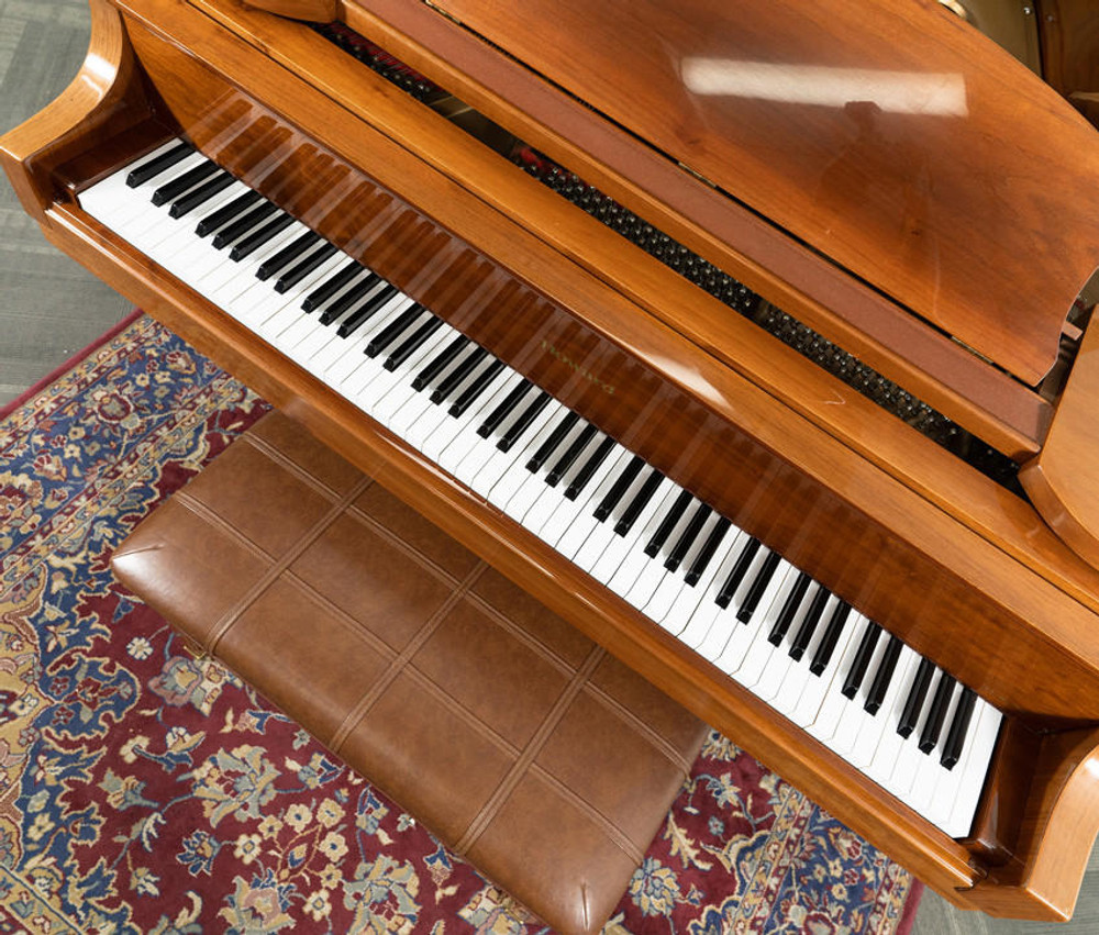 Baldwin 5 10?? Howard Grand Piano Polished Oak SN: 45905