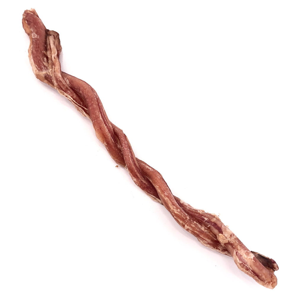 USA Lamb Pizzle Twist Dog Chews, 6 Inch, 10 Count - 