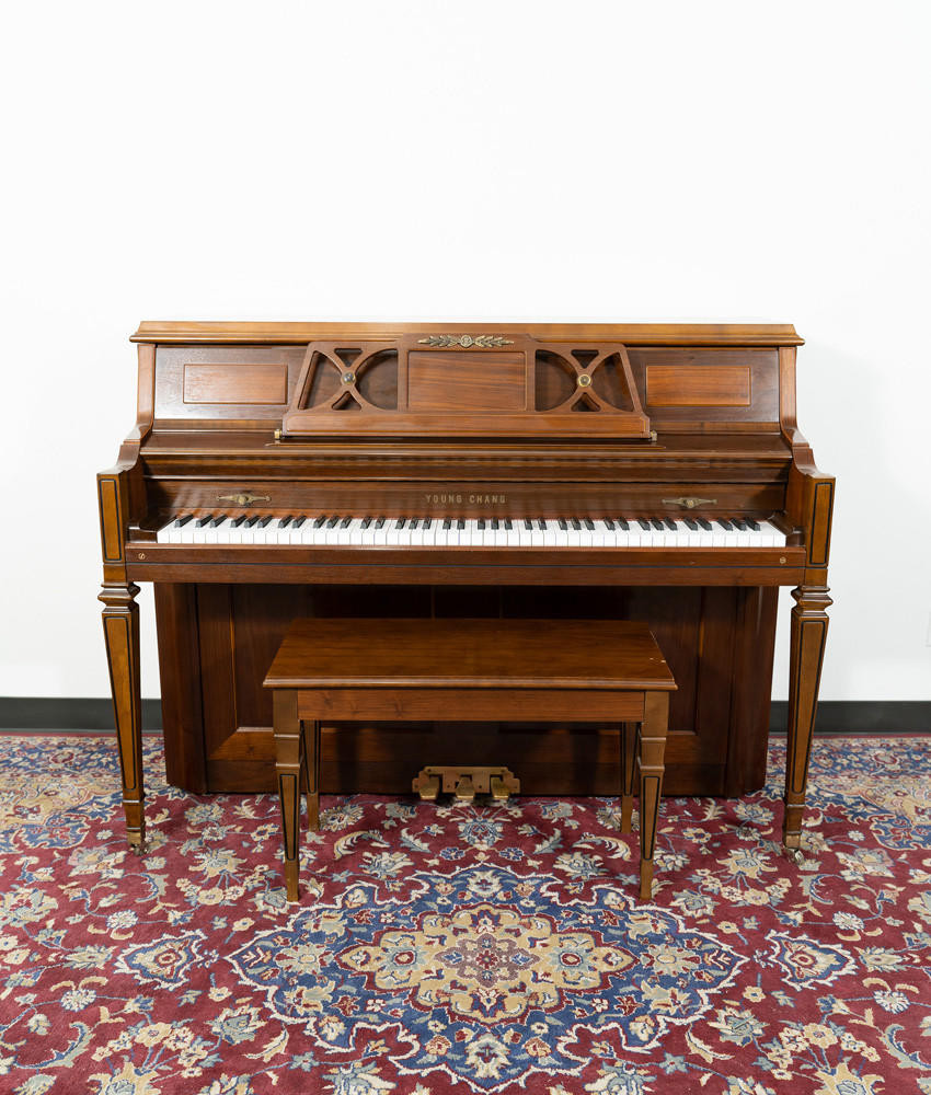 Young Chang F-110 Upright Piano Mahogany SN: 1828164