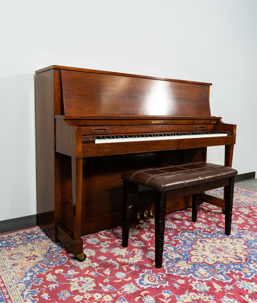 Baldwin 243HPM Upright Piano Mahogany SN: 469595